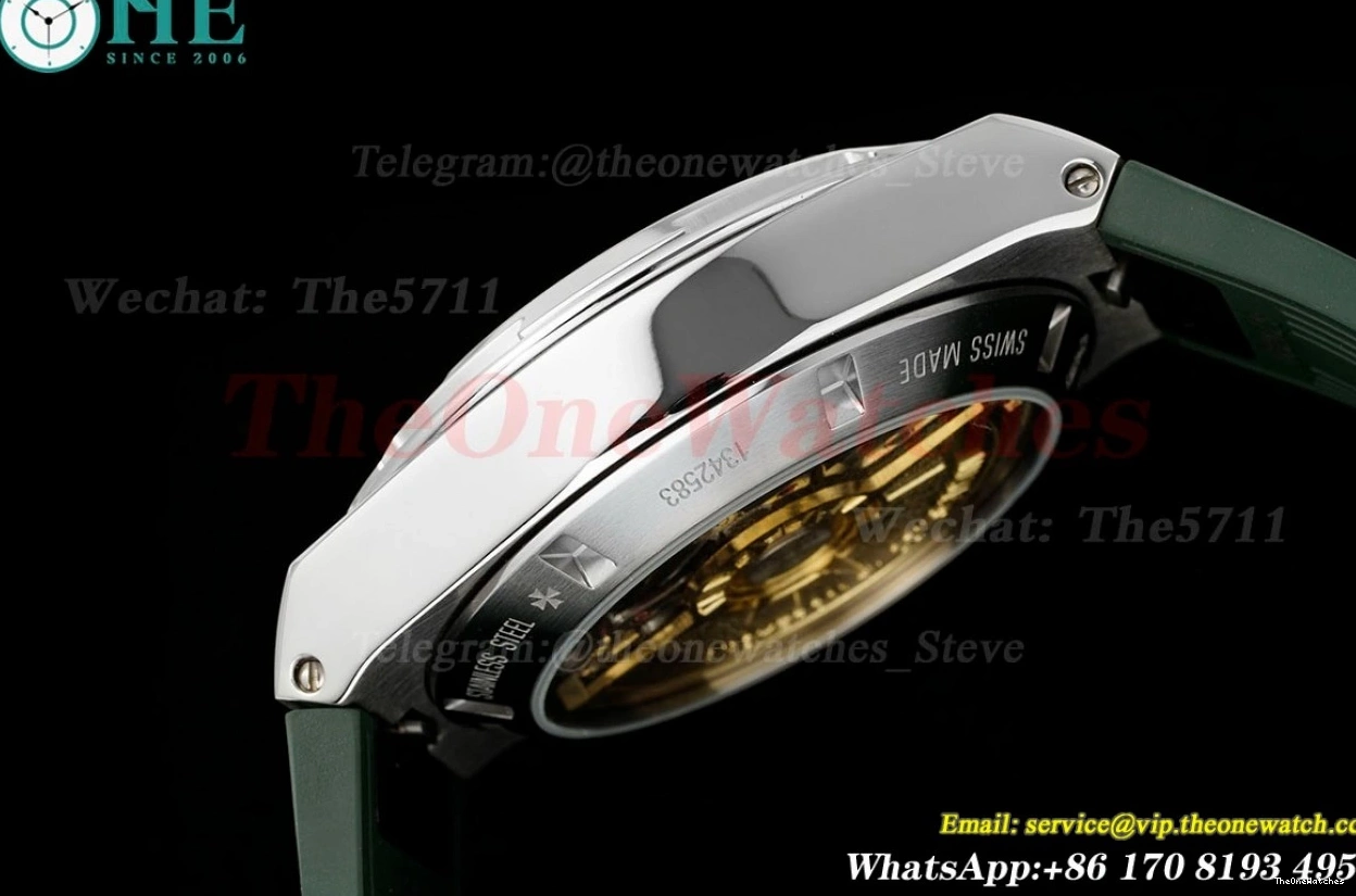SS Dial Overseas RU Green 8F 5520V A7750 41mm Mod 0509